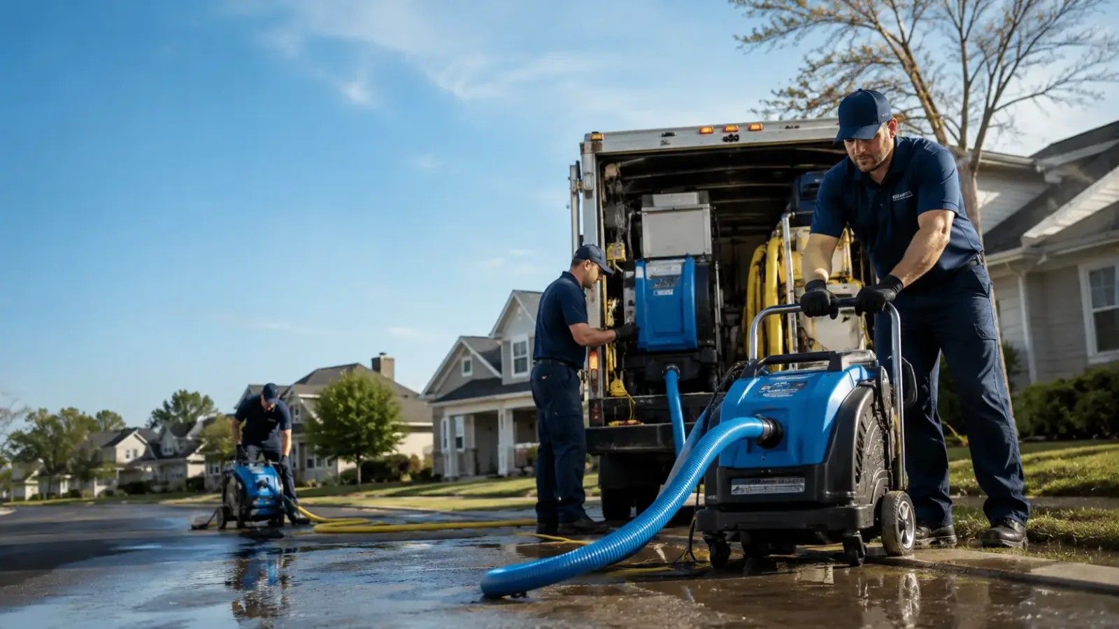 Flood Damage Cleanup in Rozel, KS